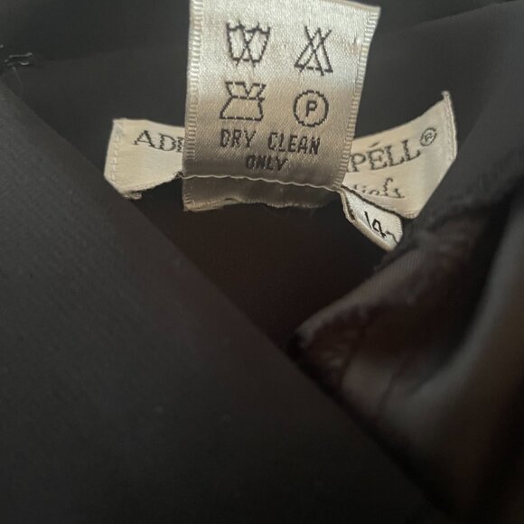 Adrianna Papell Evening Essentials Black Formal Maxi Skirt, 14 - Picture 4 of 5